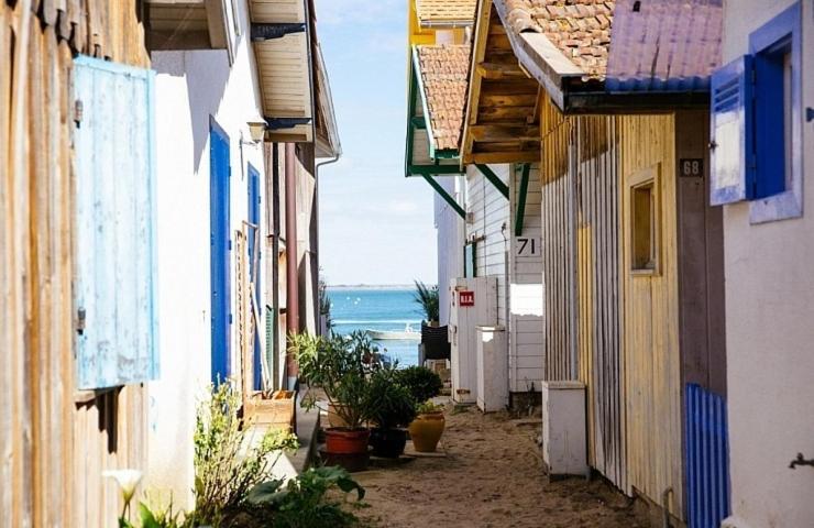 Tiny House Famille Nature Cap Ferret Claouey Exteriér fotografie